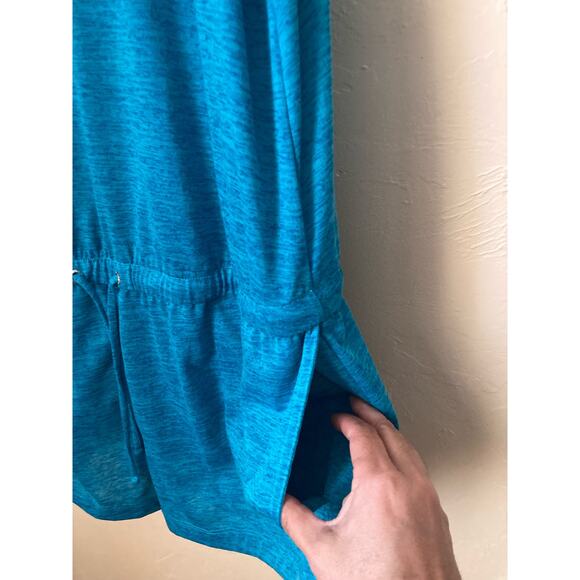 Speedo Women's Romper Size L Teal  Scoop Back NWOT - Picture 3 of 8